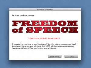 Sopa : A sledgehammer to crush a flea
